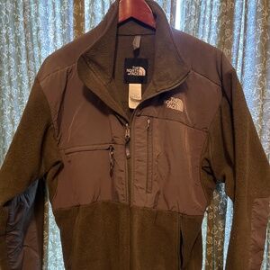 Vintage north face Denali fleece jacket in olive